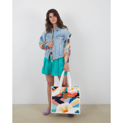 Forte Forte Silk Habotay Shorts Seafoam