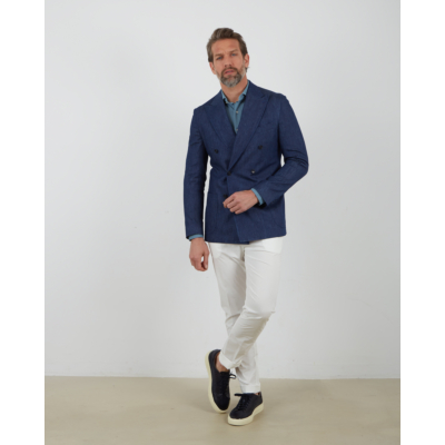De Petrillo Denim Jacket Double Breasted