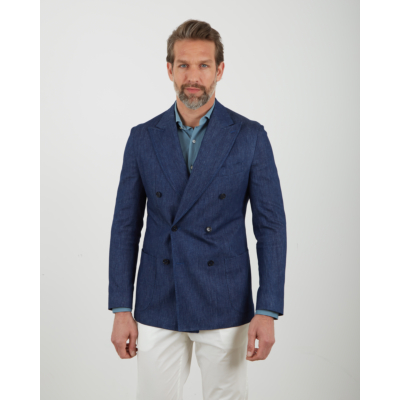 De Petrillo Denim Jacket Double Breasted