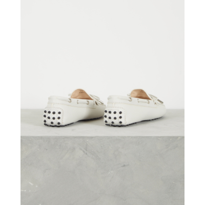 Tod's Gommino Driving Shoes Leather White