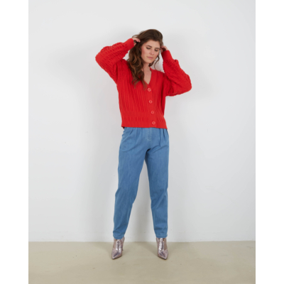 See by Chloé Cardigan Juicy Red
