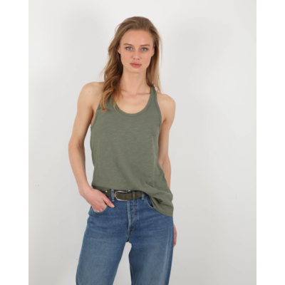 Lala Berlin Top Tara Olive