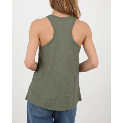 Lala Berlin Top Tara Olive