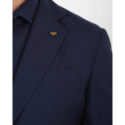 Colombo Cashmere Jacket Dark Blue