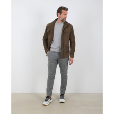 Colombo Cashmere Pullover Flanella Kid Wool