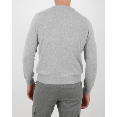 Colombo Cashmere Pullover Flanella Kid Wool