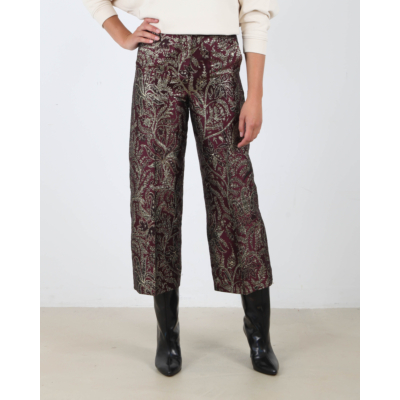 'S Max Mara  Trousers Gaeta Burgundy