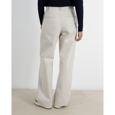 Denimist Blair Double Pleated Pant Bone
