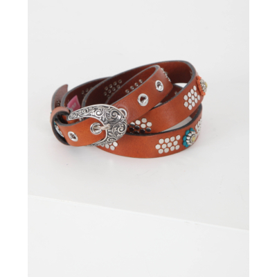 Nanni Belt Rust Flower