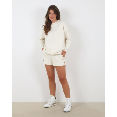 Ganni Drawstring Shorts Isoli Egret
