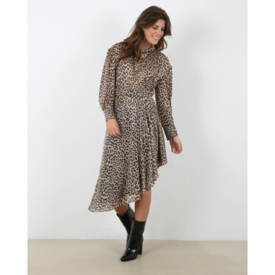 Iro Mataori Dress Leopard