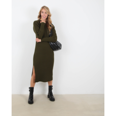 Anine Bing Aurora Dress Army Green