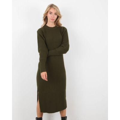Anine Bing Aurora Dress Army Green