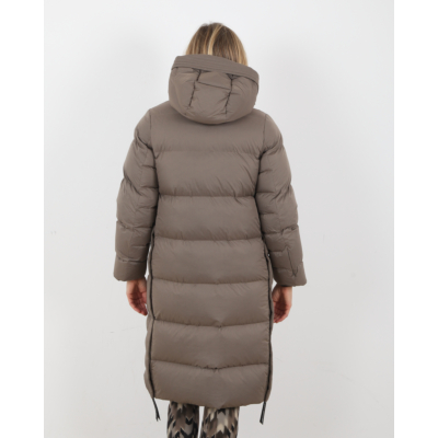 Krakatau  Winter coat long taupe