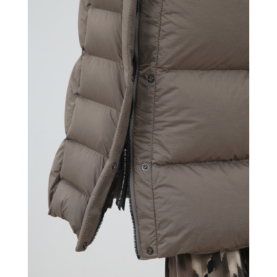 Krakatau  Winter coat long taupe