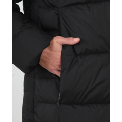 Krakatau  Winter coat long black
