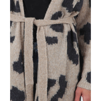 Luisa Cerano Cardigan Leopard