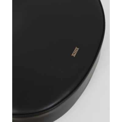 Closed Half Round Bag Large Black