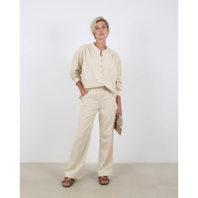 Xírena Atlee Blouse Cream Cord