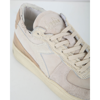 Diadora Heritage Mi basket row cut alabaster gleam beige