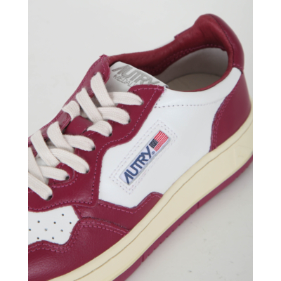 Autry Medalist Low Sneakers Amethyst Burgundy