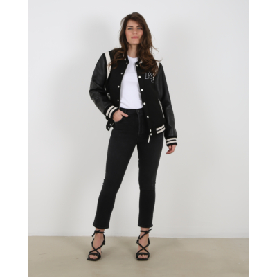 Alter Ego Lois Varsity Jacket Black