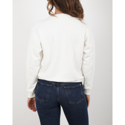 Roseanna Sweater crew neck white