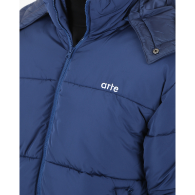 Arte Antwerp Joey puffer jacket navy