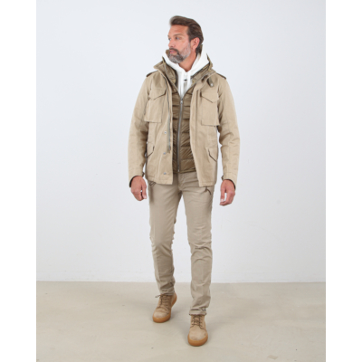Ten-C Jacket short khaki
