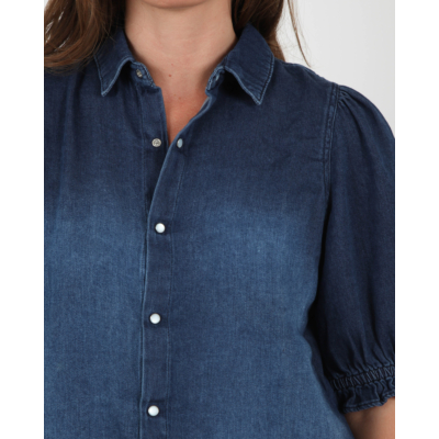 Ba&sh Honey Blouse Jeans Blue
