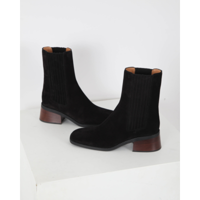 Tod's Chelsea Boots Gomma Cuoio Black