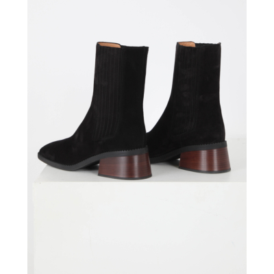 Tod's Chelsea Boots Gomma Cuoio Black