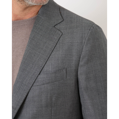 De Petrillo Pak Napoli Boc Grey Virgin Wool