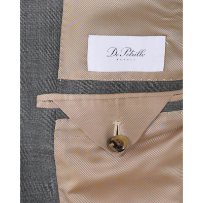 De Petrillo Pak Napoli Boc Grey Virgin Wool