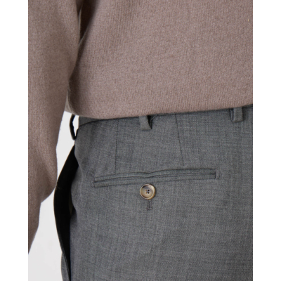 De Petrillo Pak Napoli Boc Grey Virgin Wool
