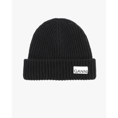 Ganni Hat black