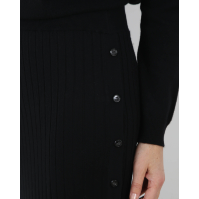 Lisa Yang Katie Knitted Skirt Black