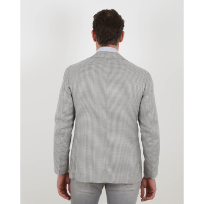 Orazio Luciano Jacket single breasts gray check