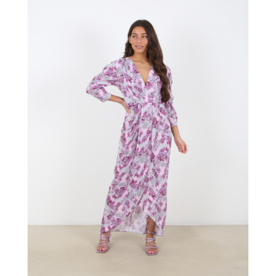 Iro Opora maxi dress purple