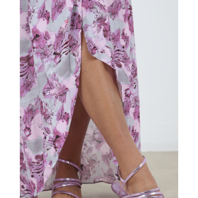 Iro Opora maxi dress purple