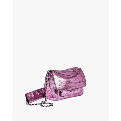 Jerome Dreyfuss Lulu S Bag Lame Rose