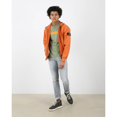 Stone Island Softshell Jacket Dark Orange
