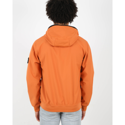 Stone Island Softshell Jacket Dark Orange
