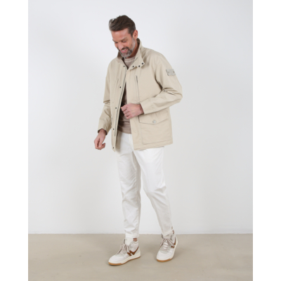Ghost Piece O-Ventile Field Jacket Beige