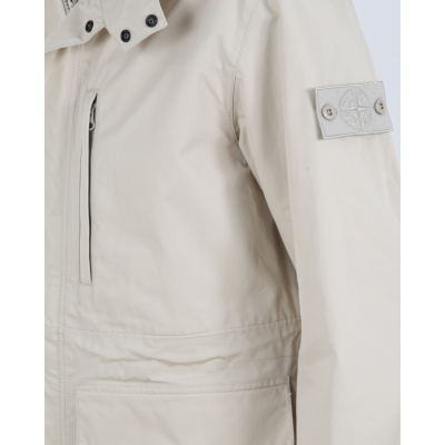 Stone Island Ghost Piece O-Ventile Field Jacket Beige