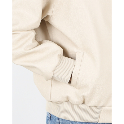 Arte Antwerp Jonah Back Logo Jacket Cream