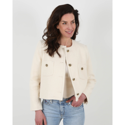 Ba&sh Meredith cardigan ecru