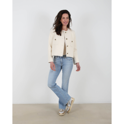 Ba&sh Meredith cardigan ecru