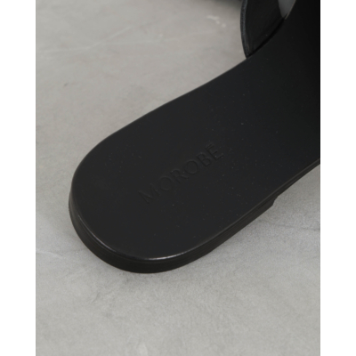 Morobé Mules Flat Robien Black