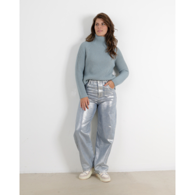Drykorn  Jeans can silver blauw
